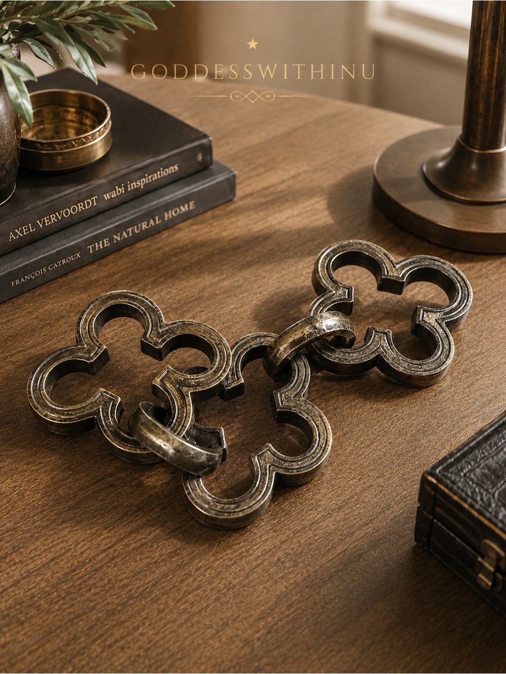 Heavyweight Metal Link Decor | Industrial Chic | Modern Statement Piece